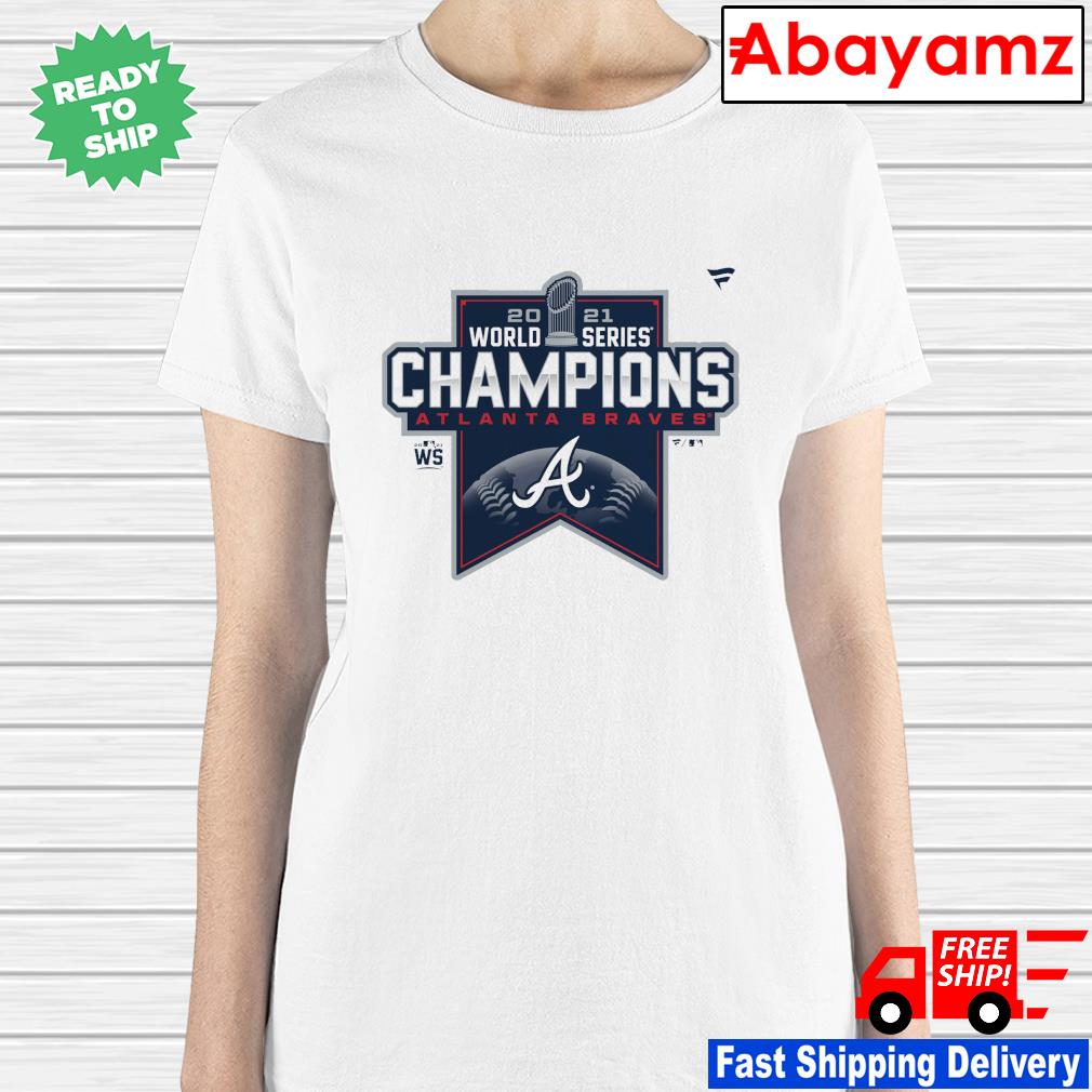 Atlanta Braves 2021 World Series Champions Locker Room T-shirt
