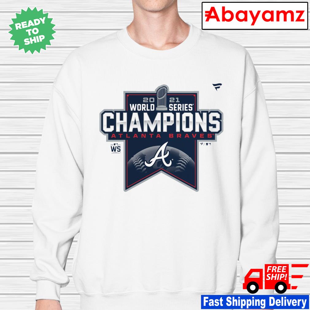 Atlanta Braves 2021 World Series Champions Locker Room T-shirt