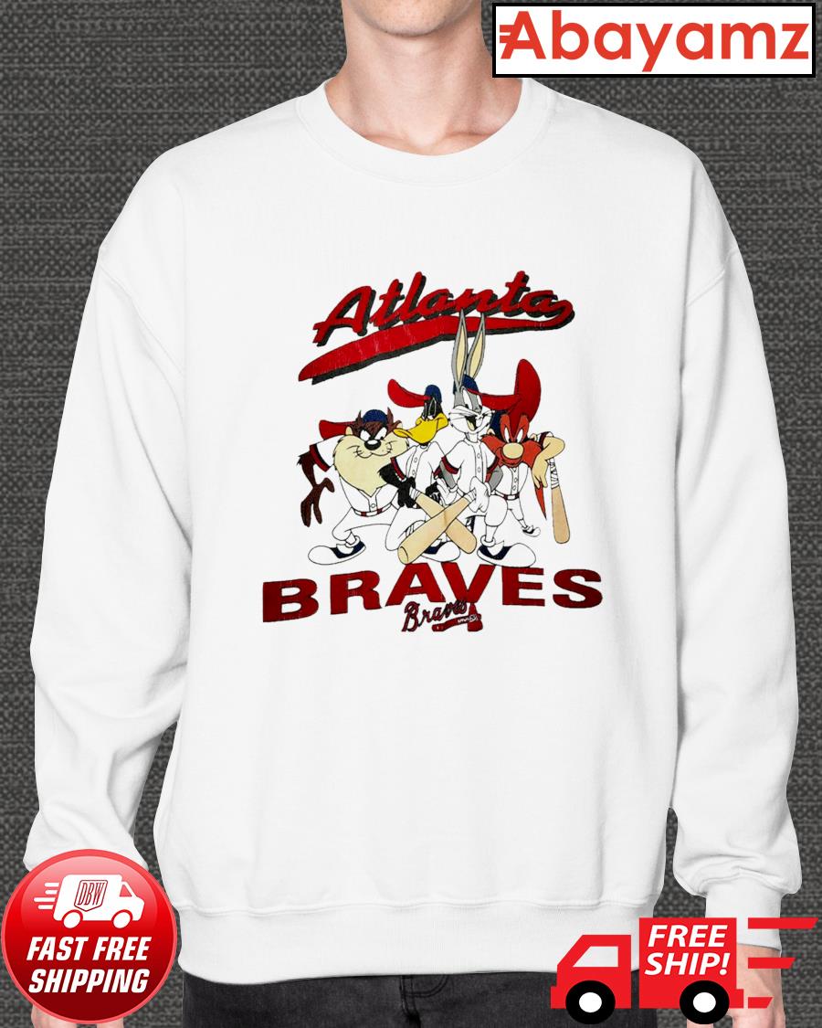 Atlanta Braves Looney Tunes vintage shirt, hoodie, sweater, long