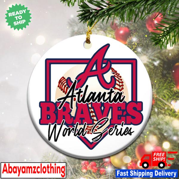 NEW Hallmark Ornaments 2021 Atlanta Braves World