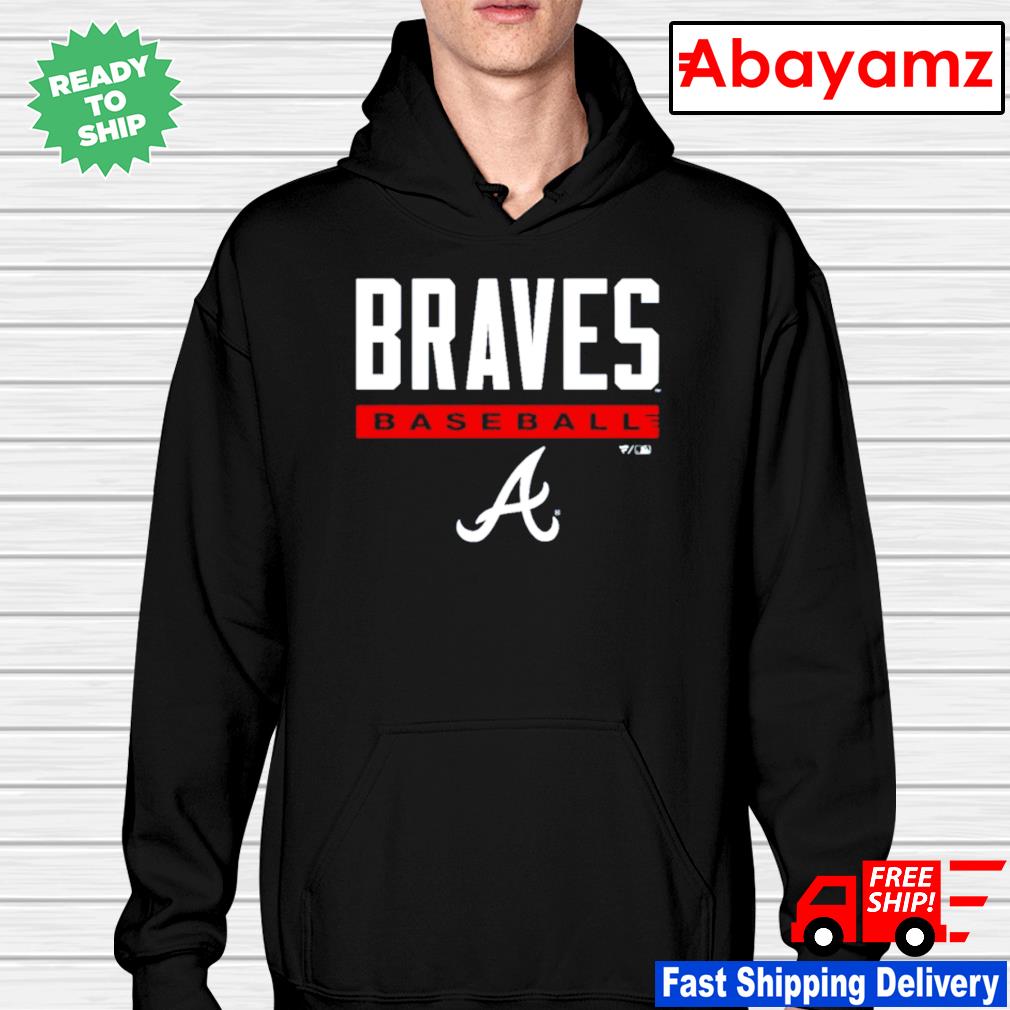 atlanta braves baseball hoodie