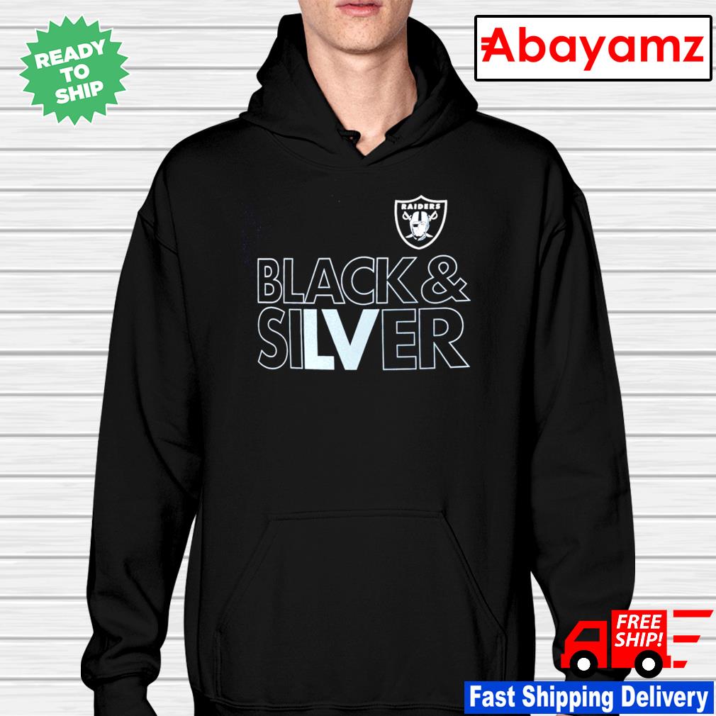 Las Vegas Raiders Black And Sliver shirt - Dalatshirt