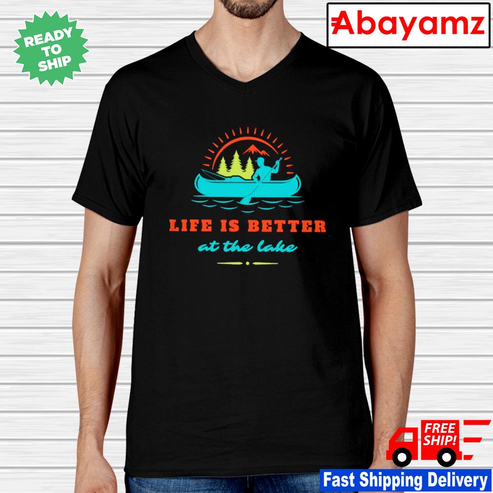 Life is better at the lake LS T-Shirt Hoodie