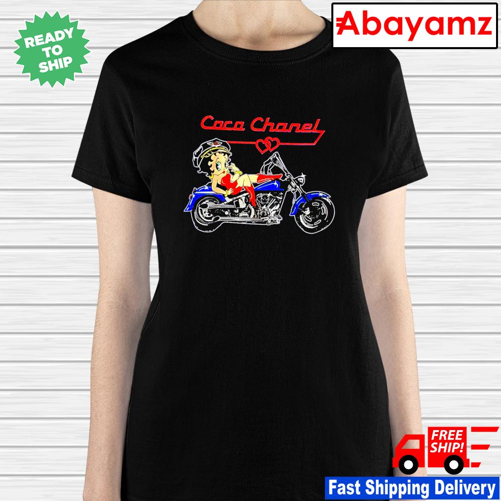 betty boop coco chanel shirt