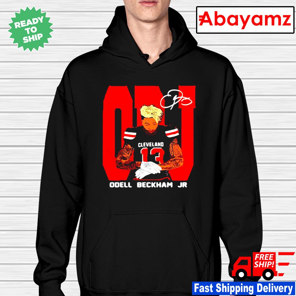 odell beckham jr browns hoodie