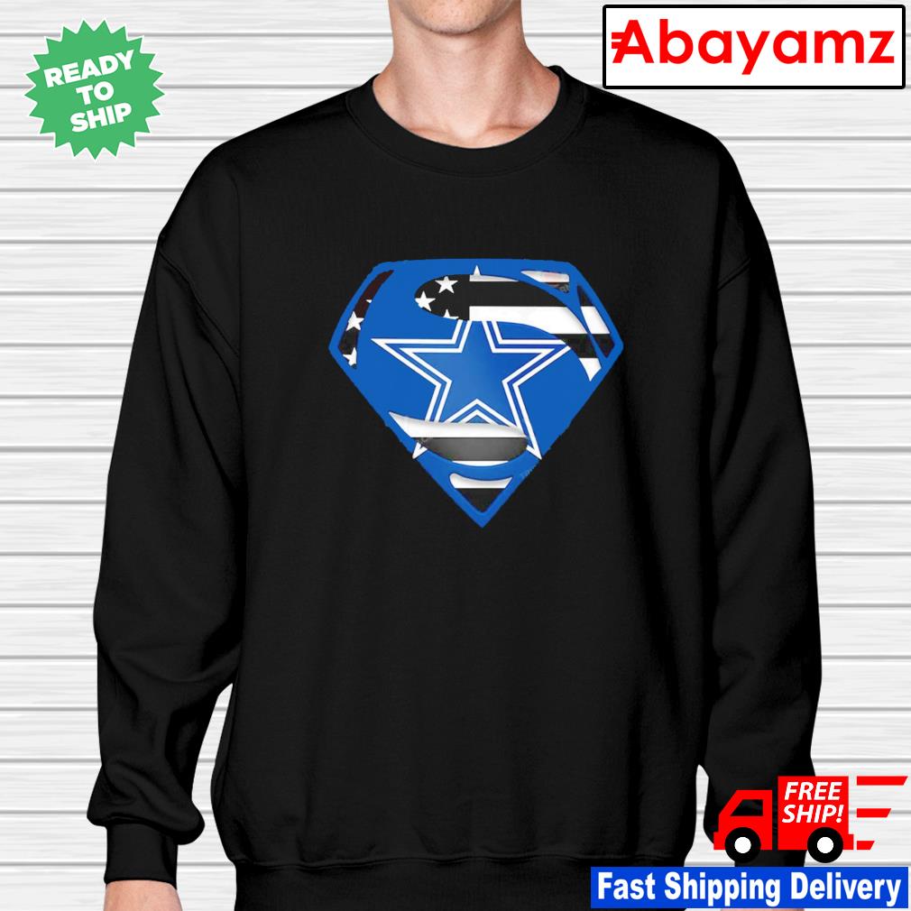 Dallas Cowboys Superman logo T-shirt, hoodie, sweater, long sleeve