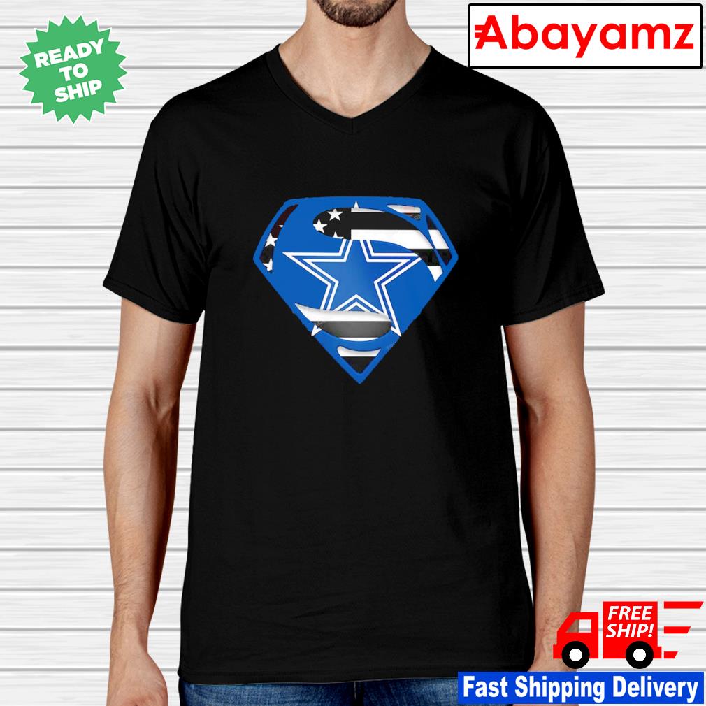 Dallas Cowboys Superman logo T-shirt, hoodie, sweater, long sleeve and tank  top