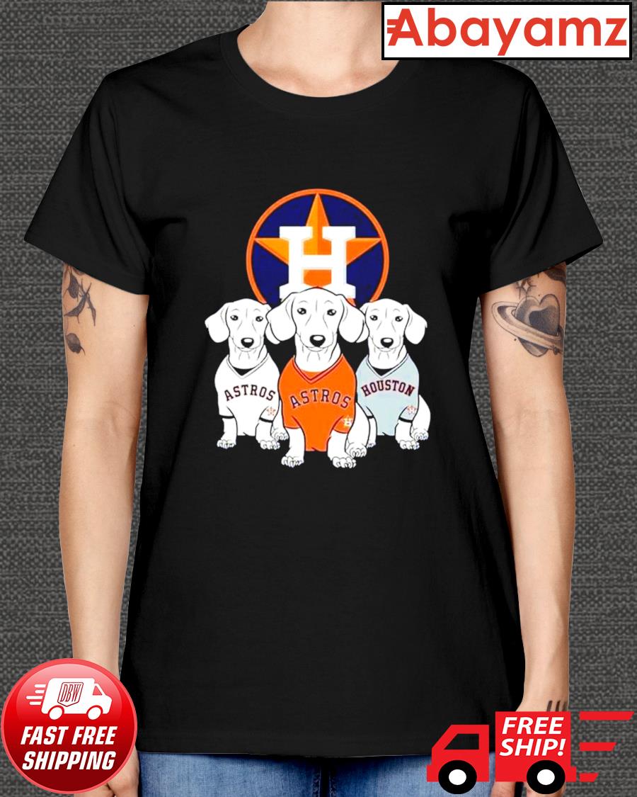 dog astros shirt