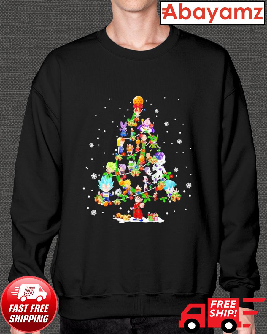 dragon ball z christmas jumper