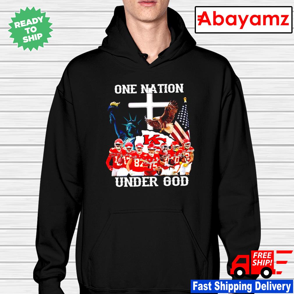 Kansas City Chiefs One Nation Under God T-shirt 