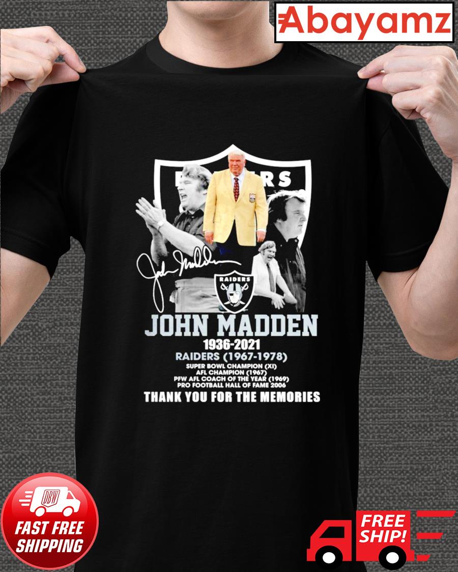 raiders super bowl shirt