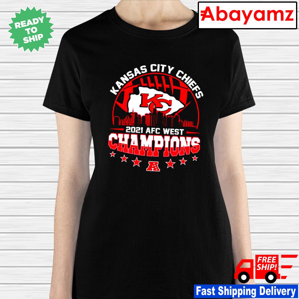 Official Nfl Shop Kansas City Chiefs 2021 AFC West Champions Shirt, hoodie,  sweater, long sleeve and tank top