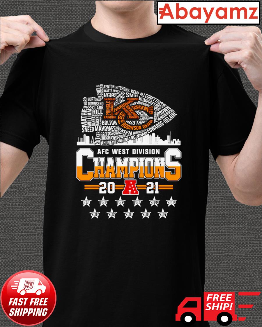 Kansas City Chiefs AFC West Division Champions 2019 shirt, hoodie