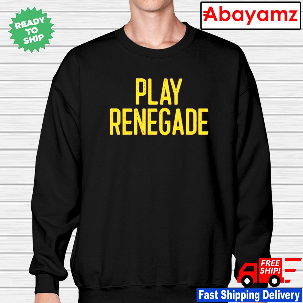 Pittsburgh Steelers Play Renegade logo shirt, hoodie, sweater