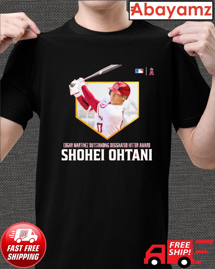 Shohei Ohtani Edgar Martinez Outstanding Designated Hitter Award shirt,  hoodie, sweater, long sleeve and tank top