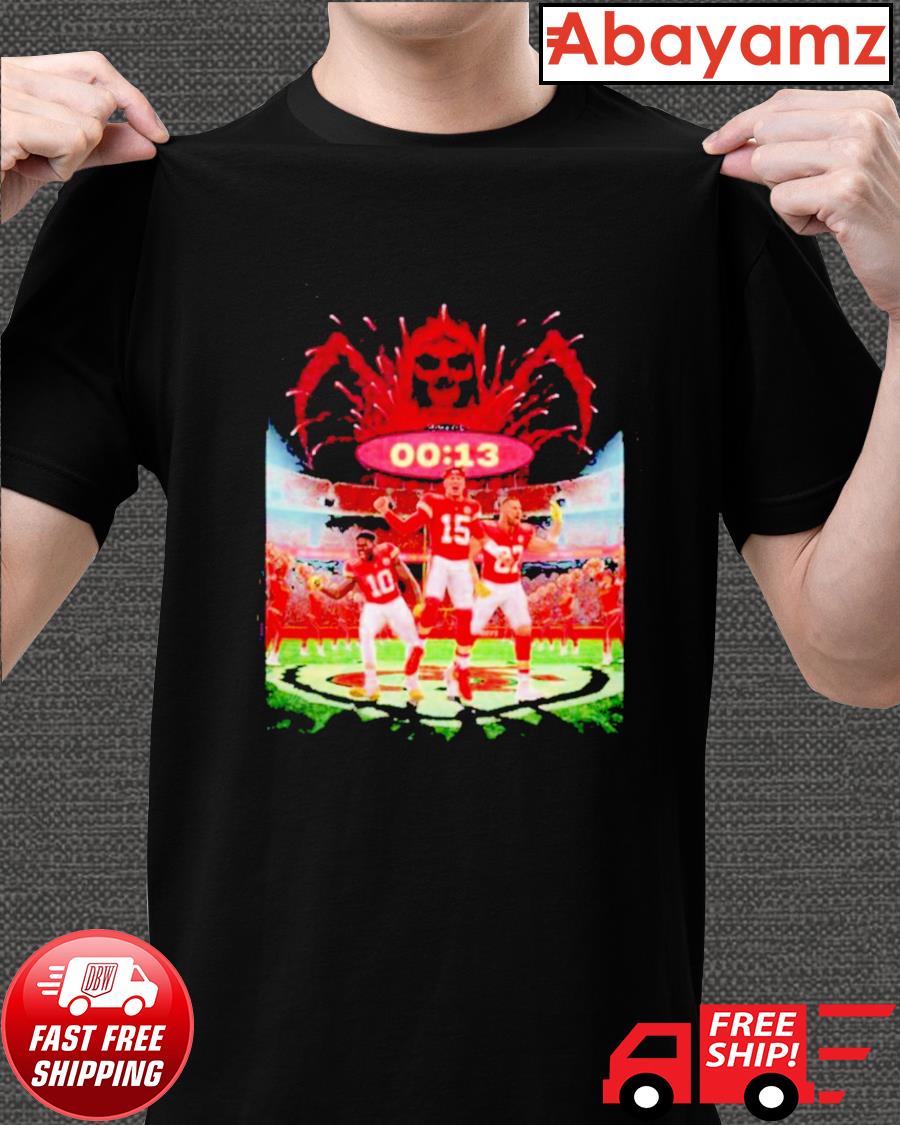 Buy Kansas City Chiefs Grim Reaper 15 Shirt For Free Shipping