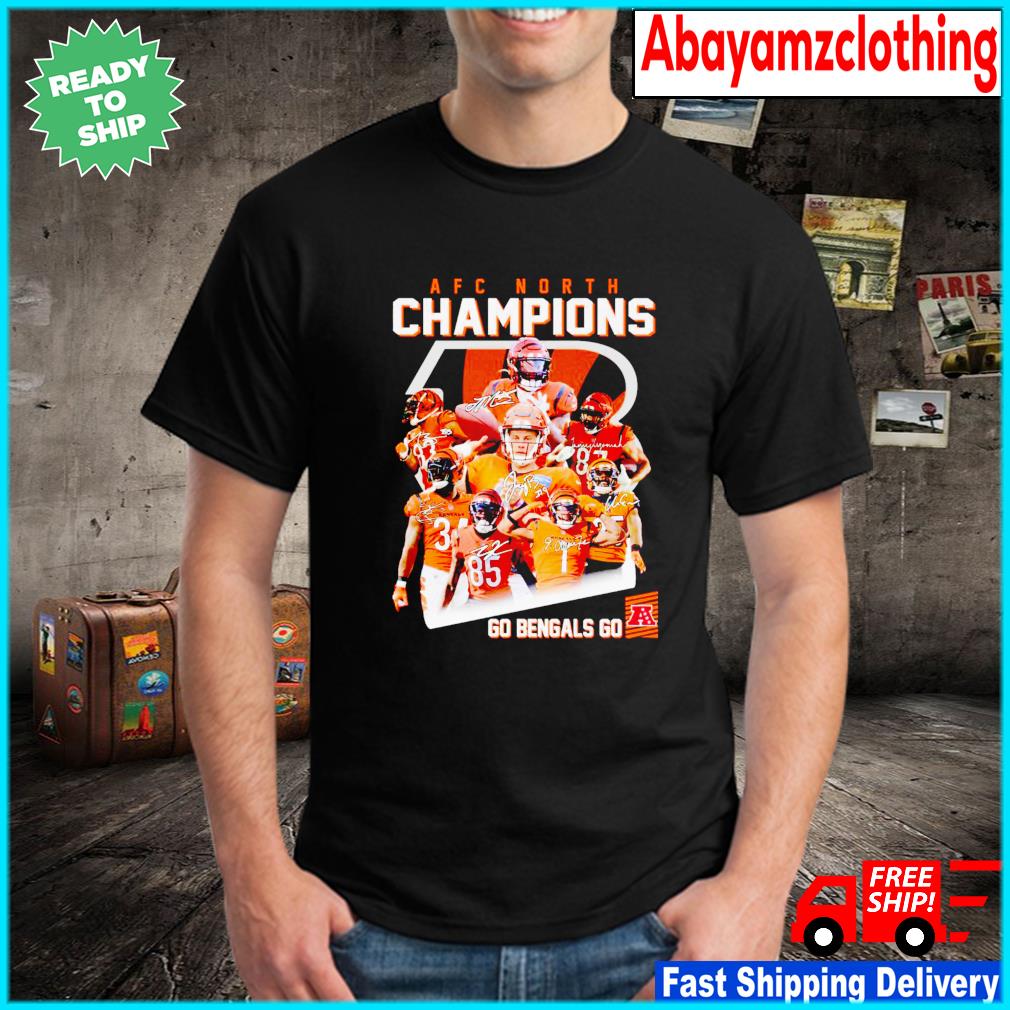 Buy Bengals AFC North Champions Shirt For Free Shipping CUSTOM