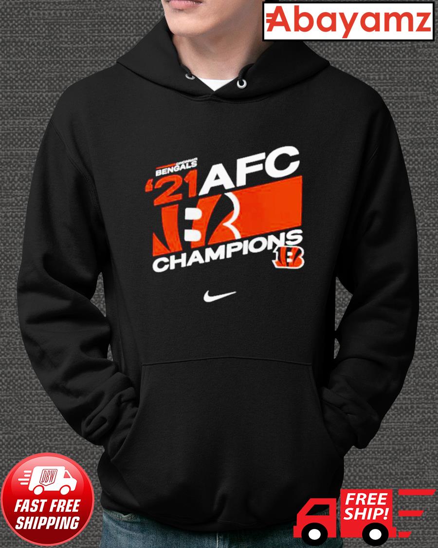 Cincinnati Bengals AFC Champions shirt, hoodie, sweater, long sleeve and  tank top