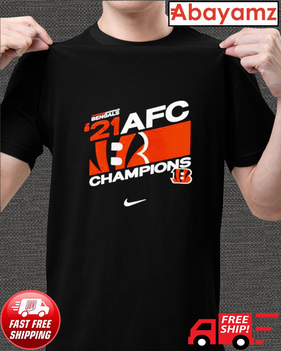 afc champion shirts bengals
