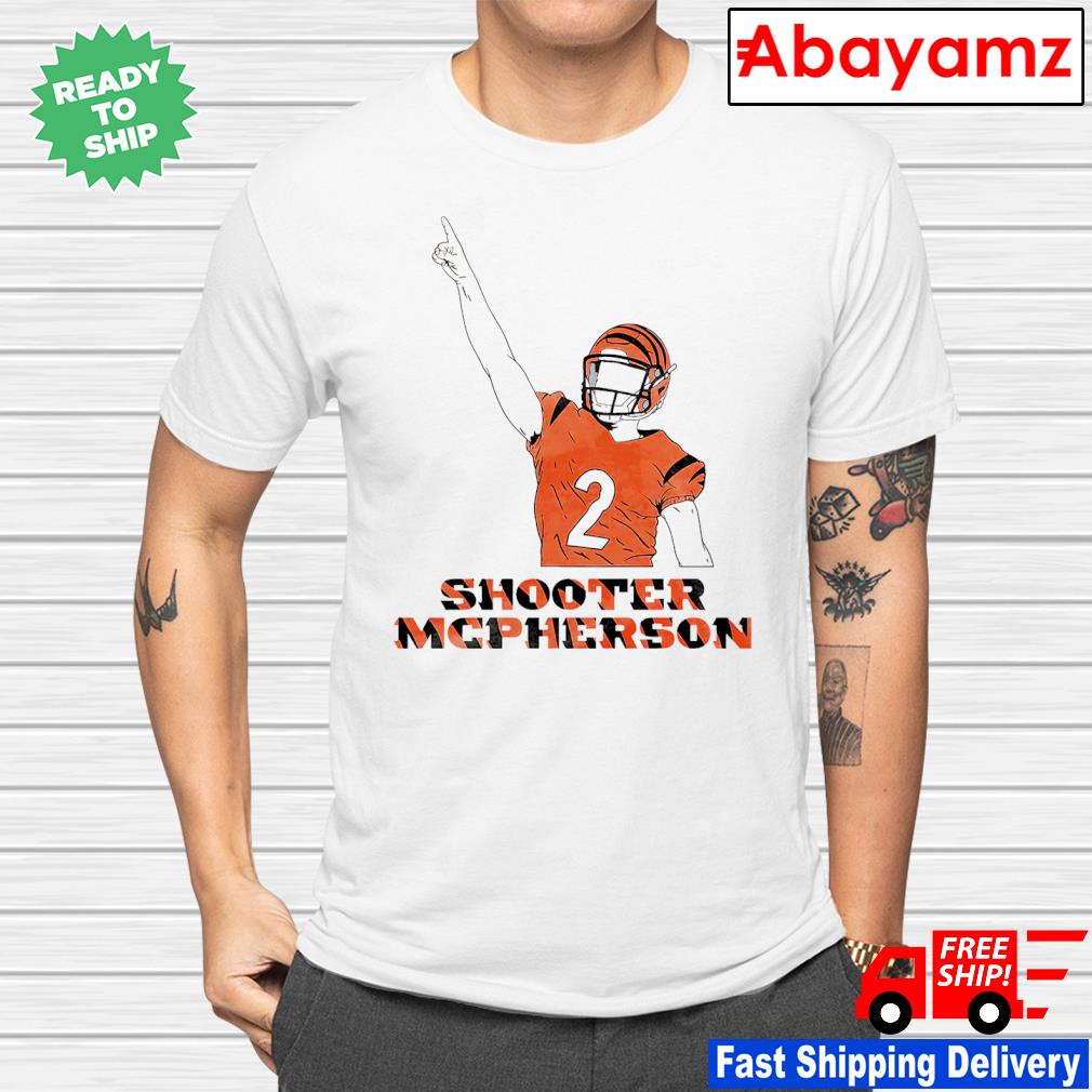 Cincinnati Bengals Shirt Featuring Shooter McPherson, Bengals