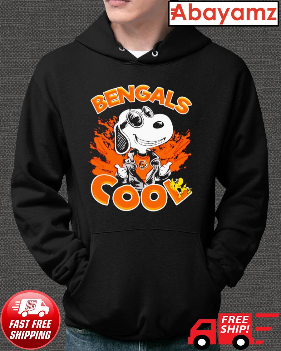 Cincinnati Bengals Snoopy Joe Cool We're Awesome t-shirt, hoodie, sweater,  long sleeve and tank top