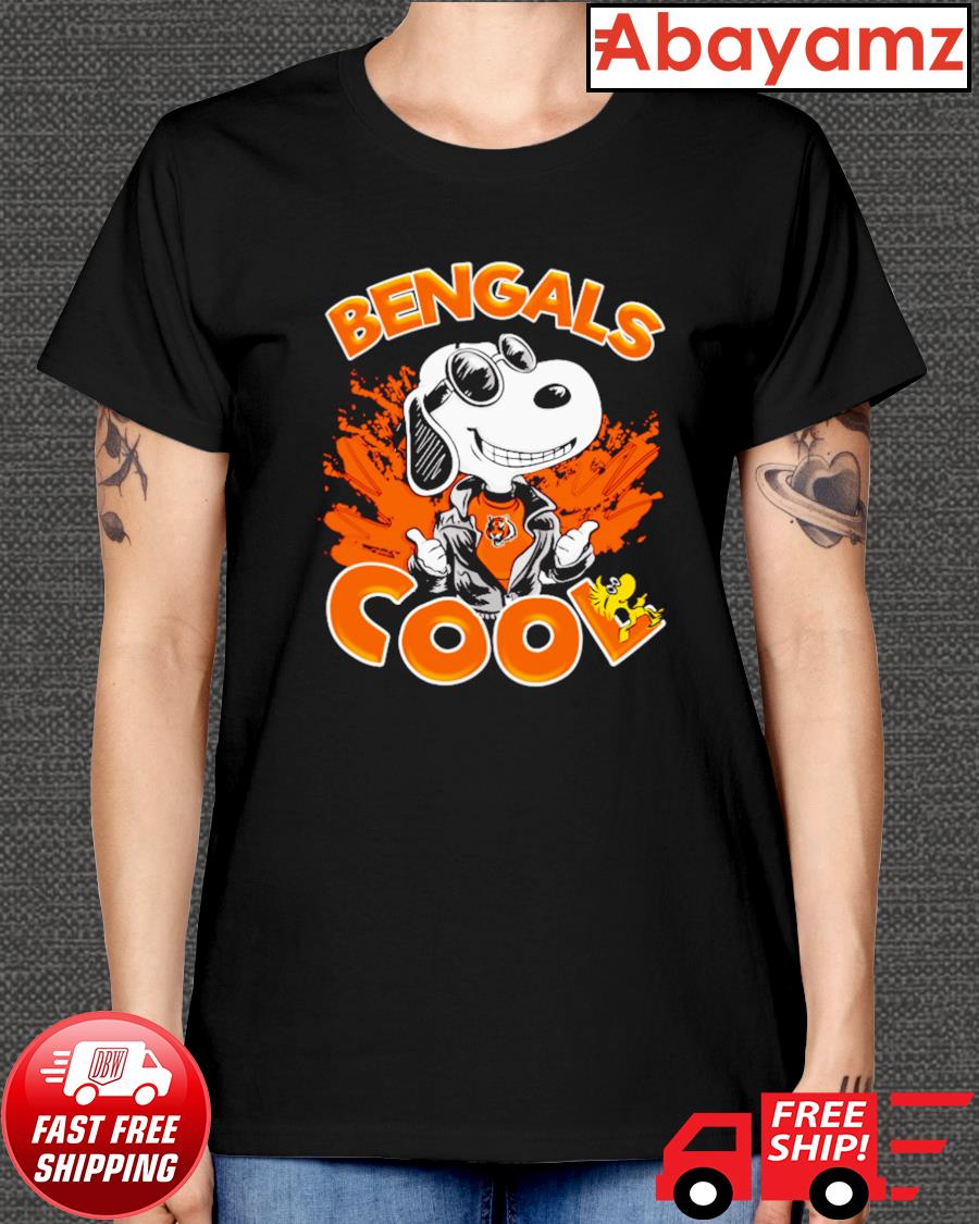 Cincinnati Bengals Snoopy Joe Cool We're Awesome t-shirt, hoodie