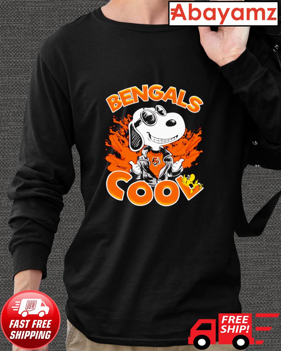 Cincinnati Bengals Snoopy Joe Cool We're Awesome t-shirt, hoodie