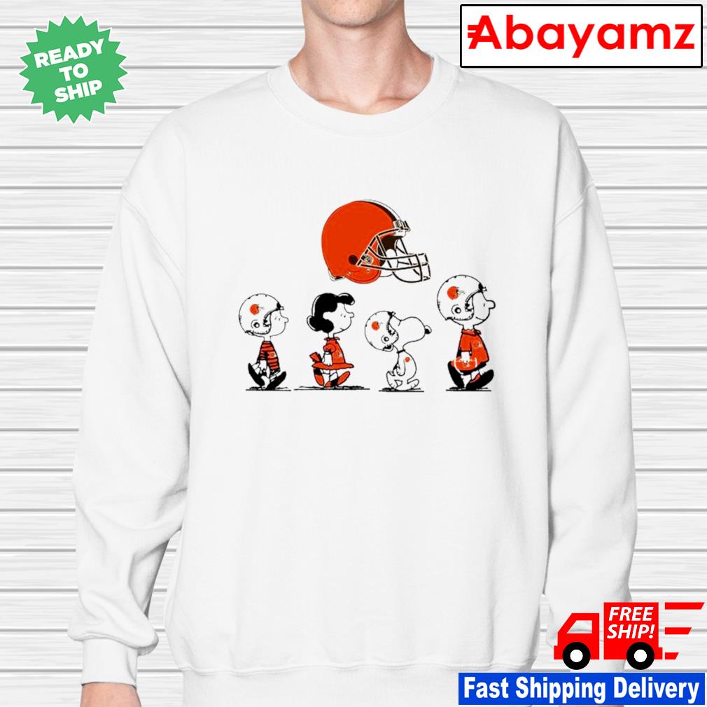 Cleveland Browns Snoopy Cartoon Sports T-Shirt, hoodie, sweater, long  sleeve and tank top