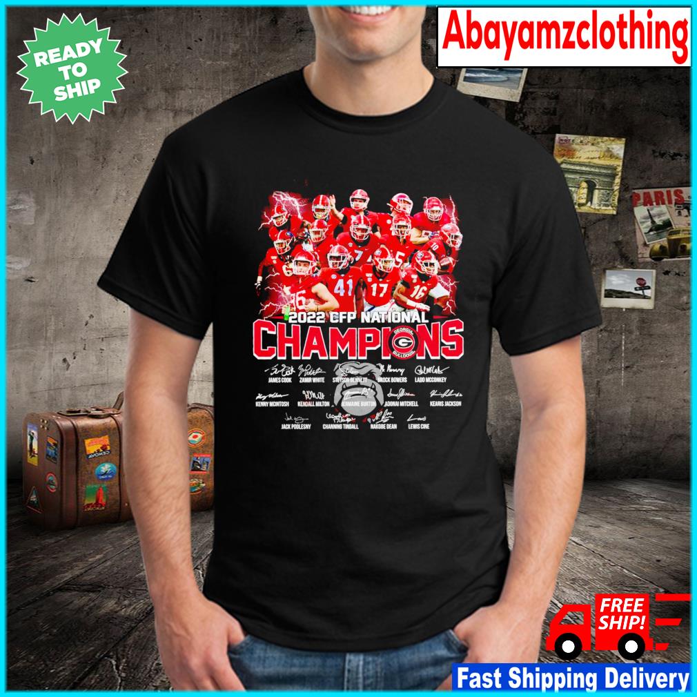 FREE shipping The Champions Georgia Football 2022 CFP National Championship  Shirt, Unisex tee, hoodie, sweater, v-neck and tank top