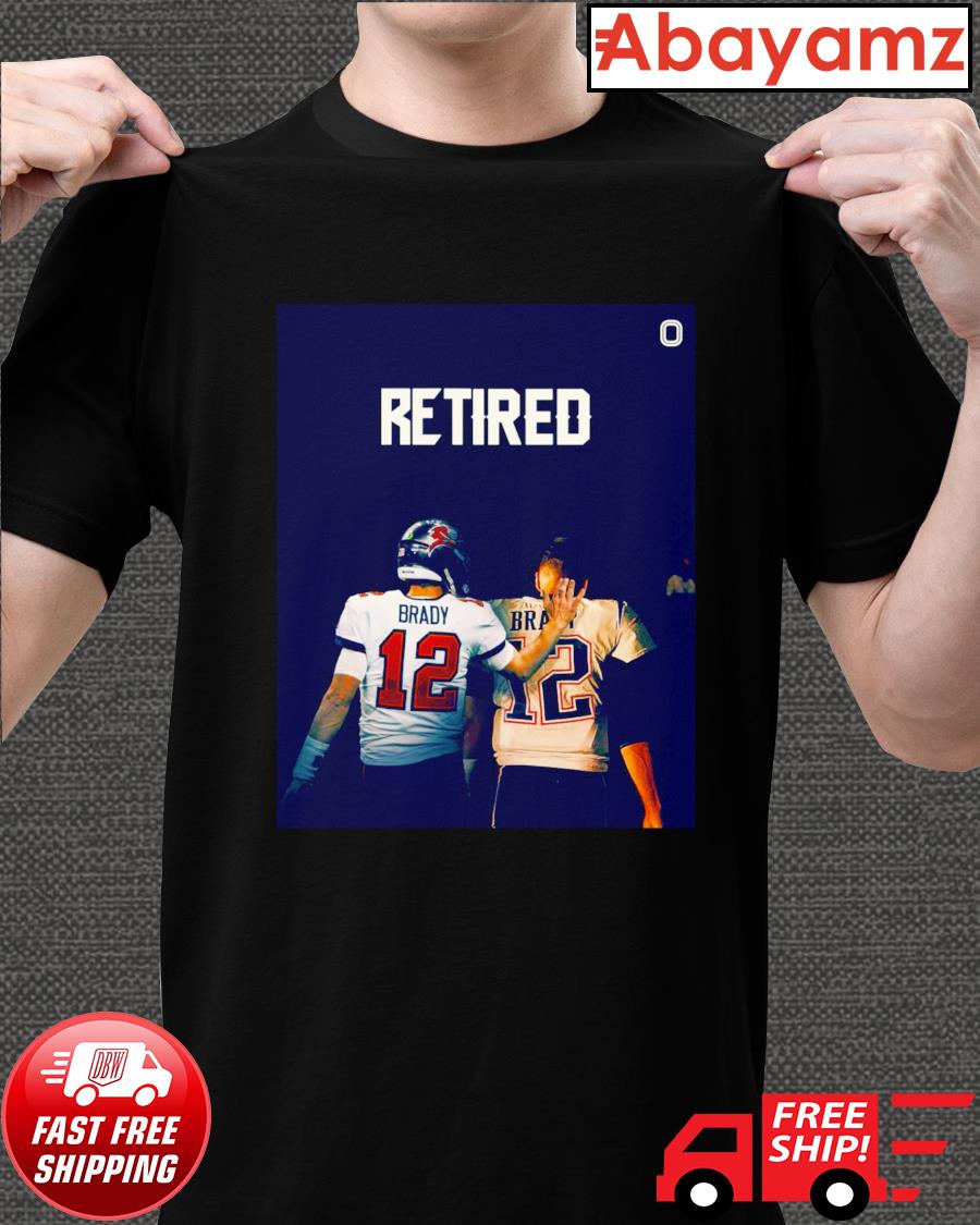 tom brady retirement t shirt