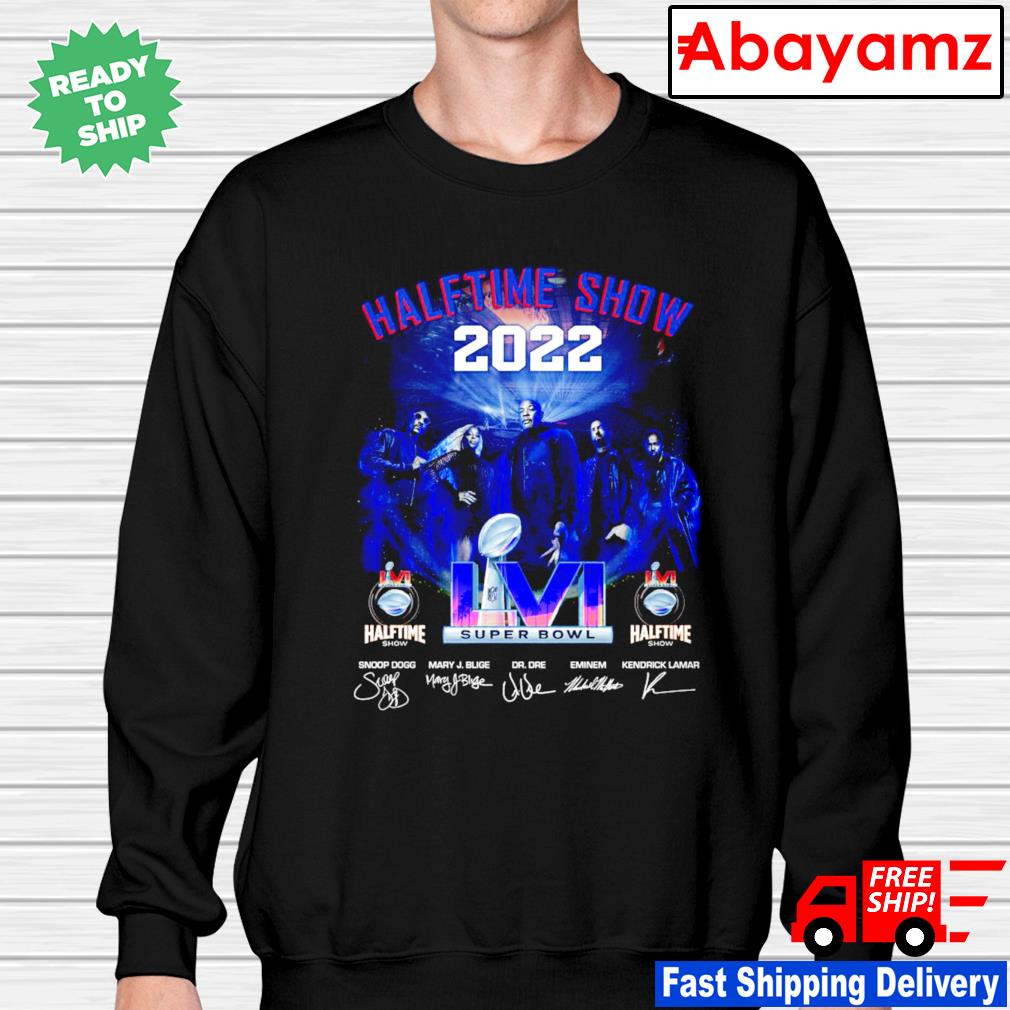 Halftime Show 2022 Super Bowl Lvi Signatures Unisex T-Shirt - Teeruto