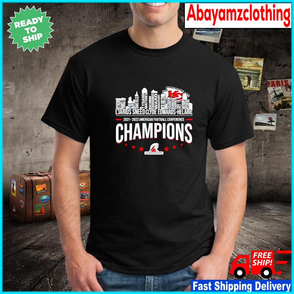 Kansas City Chiefs 2021 2022 AFC Champions NFL shirt, hoodie, sweatshirt  and tank top