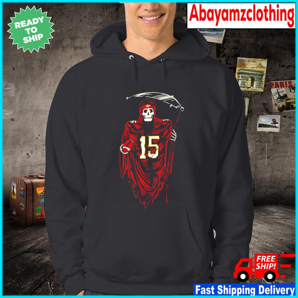 Patrick mahomes ii grim reaper 2022 shirt, hoodie, sweater, long sleeve and  tank top