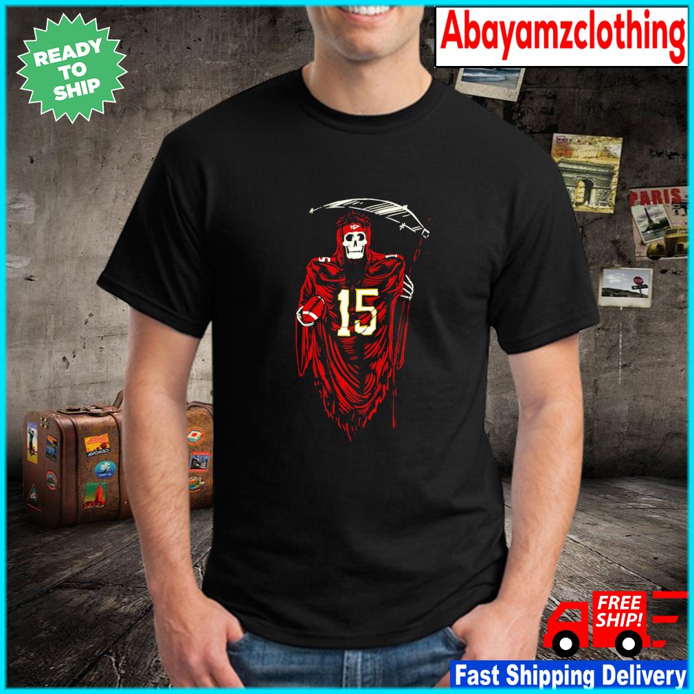 Patrick mahomes ii grim reaper 2022 shirt, hoodie, sweater, long sleeve and  tank top