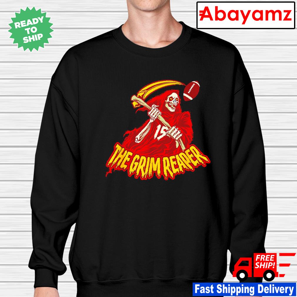 Patrick Mahomes Grim Reaper Kansas City Chiefs shirt, hoodie, sweater, long  sleeve and tank top