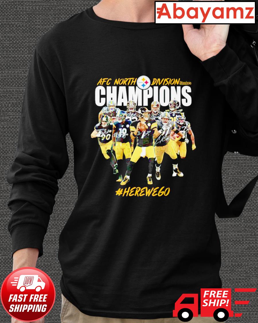 Afc North Division Champions Pittsburgh Steelers 2020 Great Players Custom  Name And Number Polo Shirt - Banantees