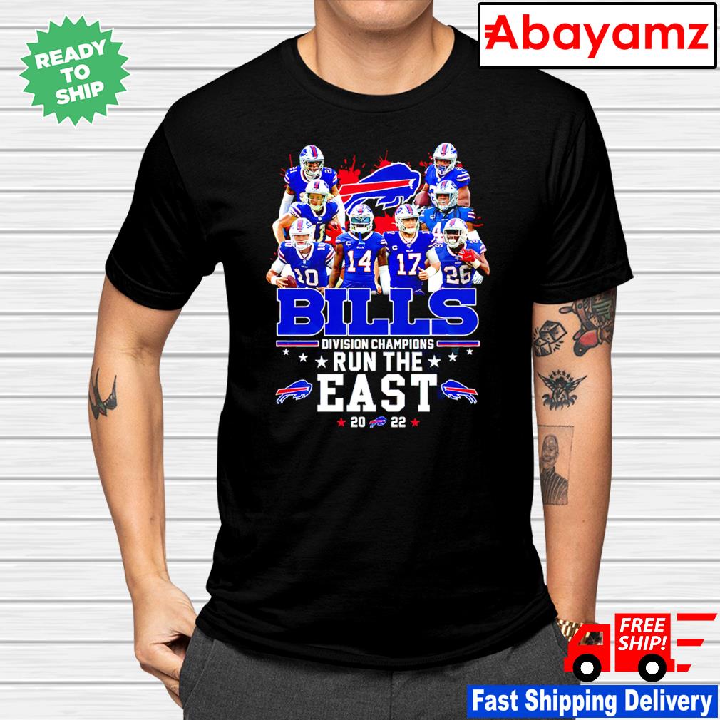 Buffalo Bills Run the East 2021 AFC Division Champions shirt