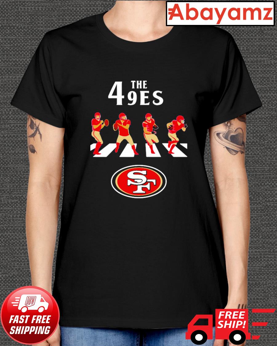 NFL San Francisco 49ers The Beatle Abbey Road Walk T-Shirt - Rookbrand