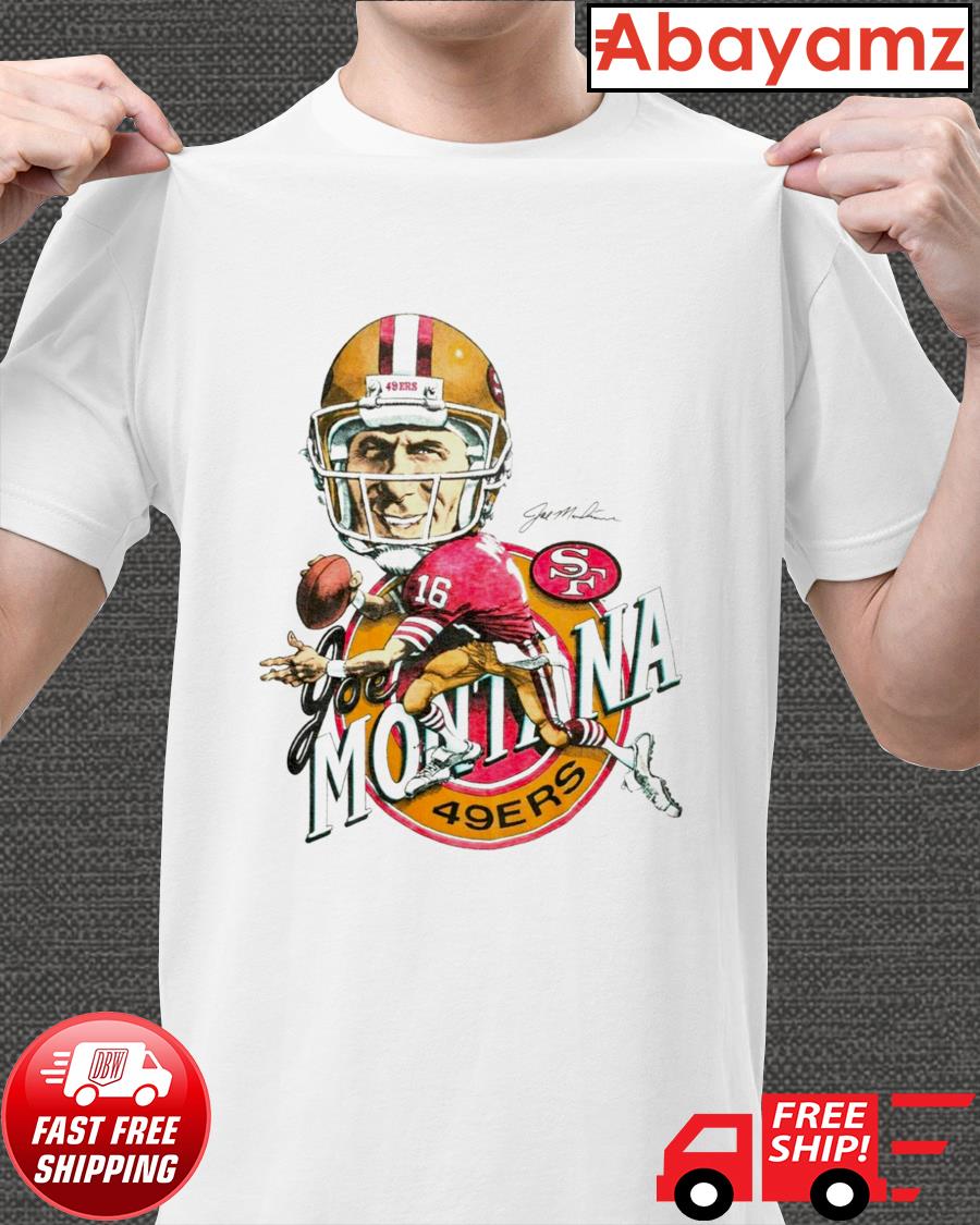 49ers joe montana shirt