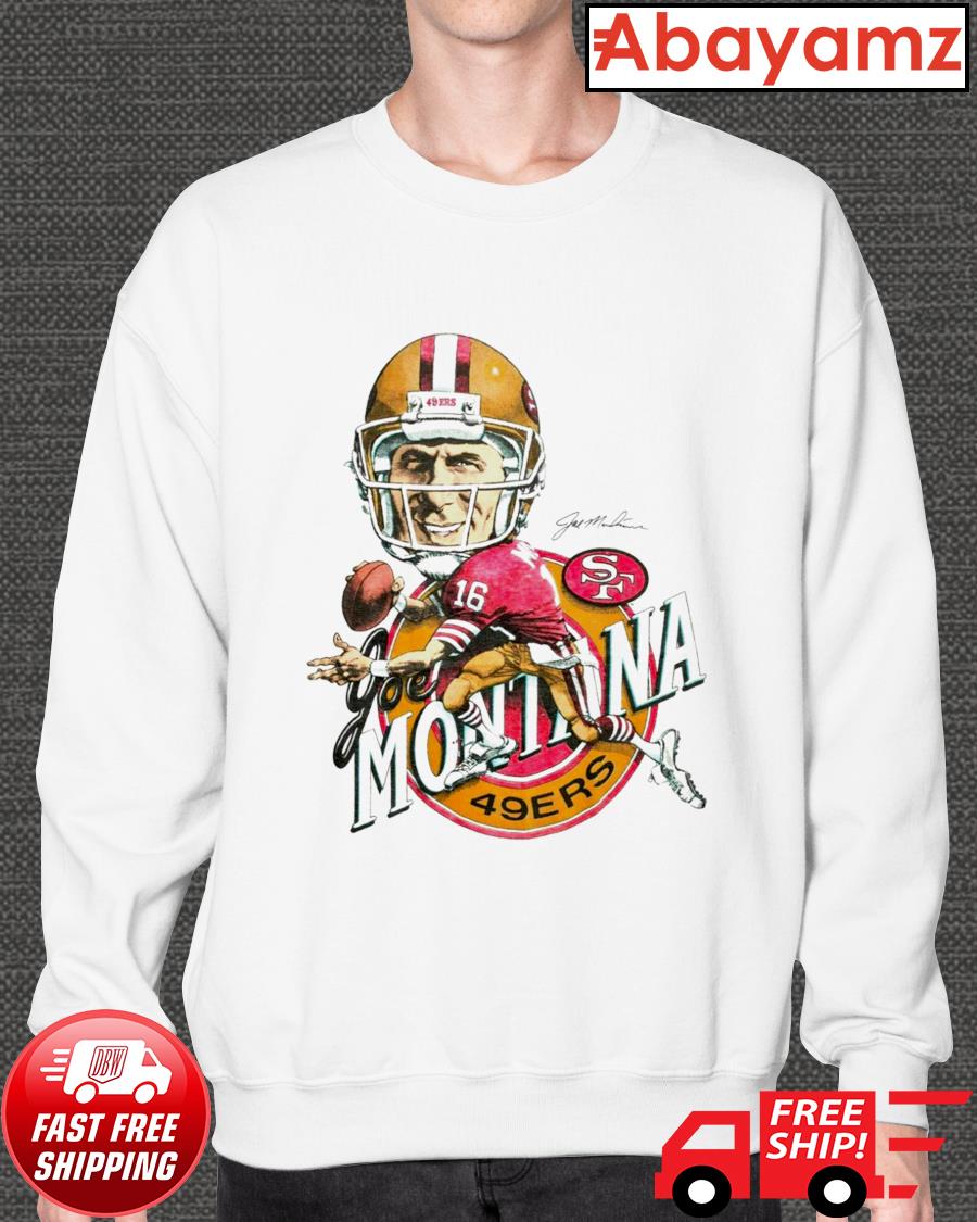 San Francisco 49ers Joe Montana Football Retro shirt, hoodie, sweater, long  sleeve and tank top