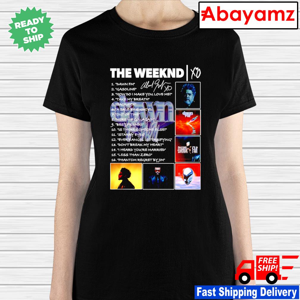 The Weeknd- Sacrifice - Dawn FM - Unisex Jersey Short Sleeve Tee