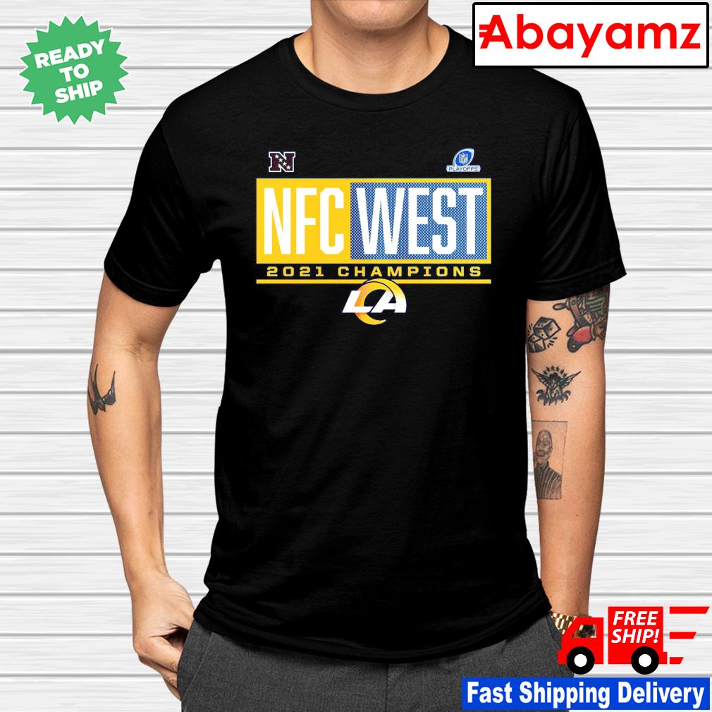 Los Angeles Rams 2022 NFC West Division Champions Unisex T-Shirt