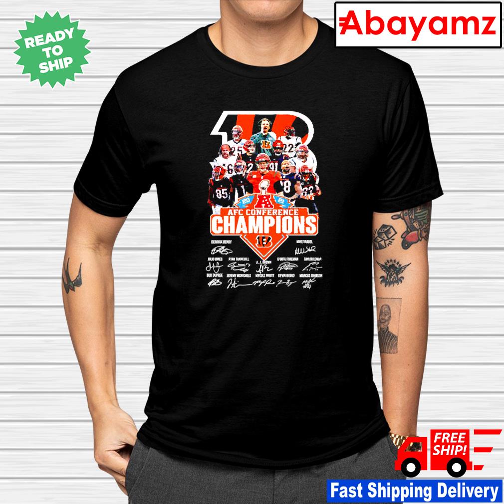 Cincinnati Bengals 2022 AFC Conference Championship T-Shirt