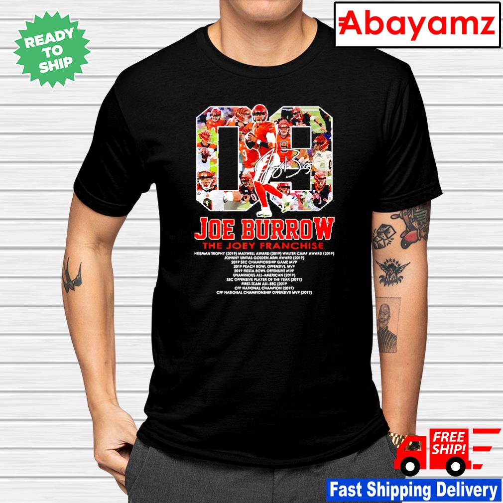 Joe Burrow Cincinnati Joey Franchise Cincinnati Bengals shirt, hoodie,  sweater, long sleeve and tank top