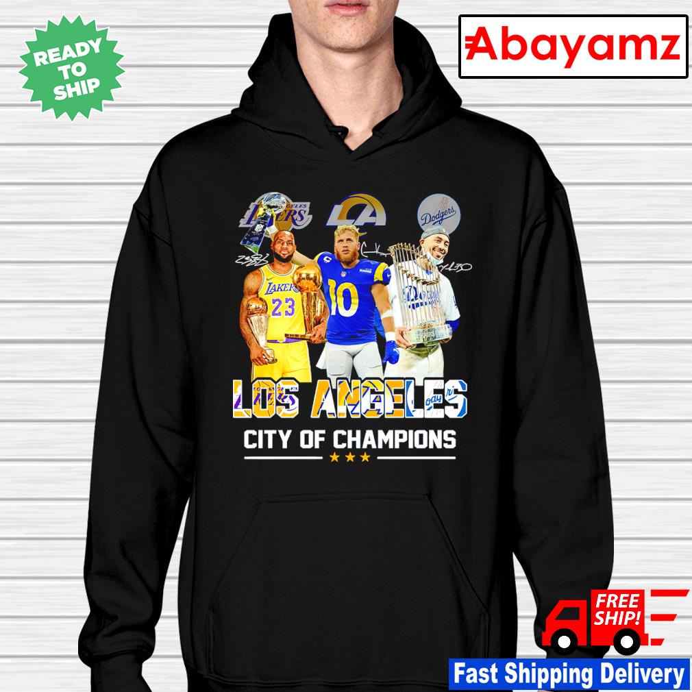 Los Angeles Rams Cooper Kupp Vs Los Angeles Lakers Kobe Bryant and Los  Angeles Dodgers Mookie Betts signatures shirt, hoodie, sweater, long sleeve  and tank top