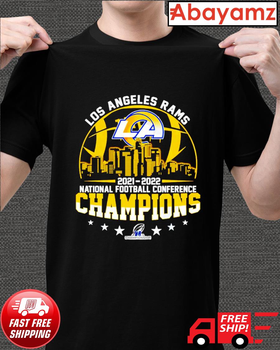 Los Angeles Rams champions 2021 NFC west champs shirt - Kingteeshop