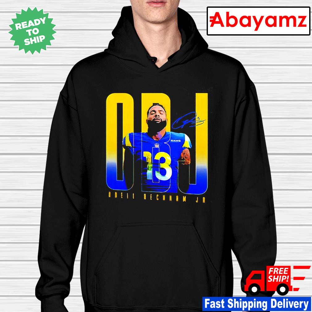 Odell Beckham Jr Los Angeles Rams Signature T-Shirt, hoodie