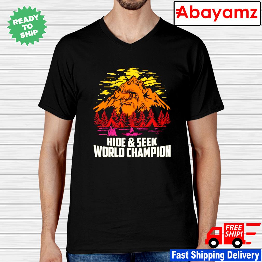 hide and seek world champion shirt