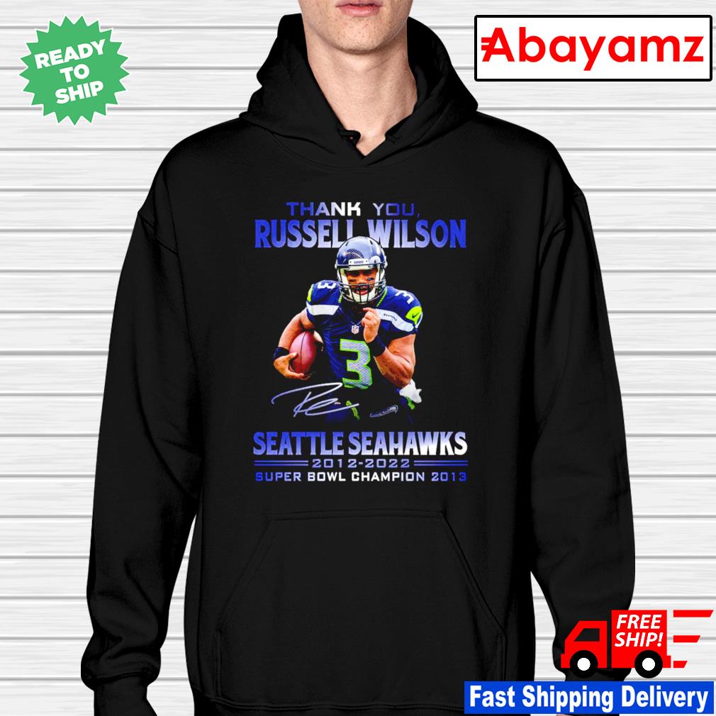 Russell wilson seattle seahawks shirt, hoodie, sweater, long sleeve and  tank top