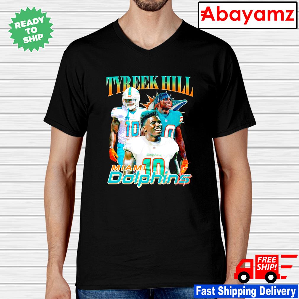 Nike Youth Miami Dolphins Tyreek Hill #10 Orange T-Shirt